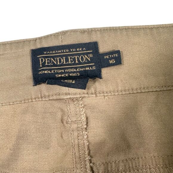 NWT Pendleton Size 16 Petite Modern Casual Essential Pants Stretch MSRP $128 - Picture 6 of 13